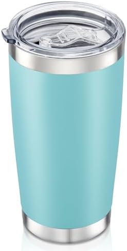 20 oz Tumbler with Lid Stainless Steel Insulated Tumblers, 1 Pack