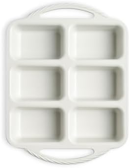 Nordic Ware Cardamom Mini Loaf Pan, 6 Cavities