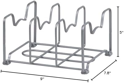 Simple Houseware Kitchen Houseware Organizer Pantry Rack, Silver