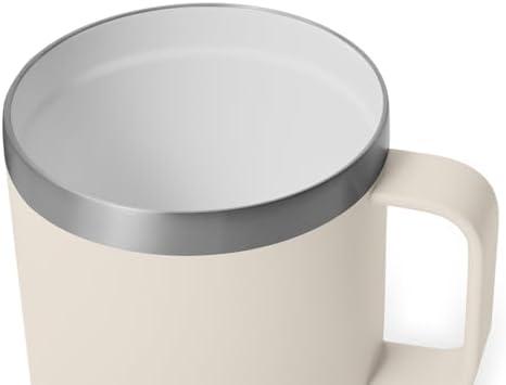 YETI Rambler 14 oz Ceramic Lined Stackable Mug, Cape Taupe