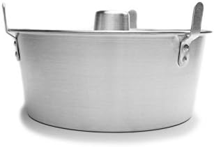 Fox Run Angel Food Cake Pan, Removable Bottom Aluminum 9.75" Reinforced Pan