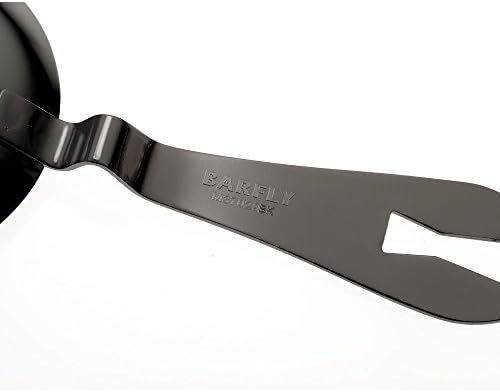 Barfly Scalloped Julep Bar Strainer, O/S, Gun Metal Black