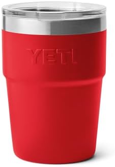 YETI Rambler 16 oz Stackable Tumbler, Vacuum Insulated, Stainless Steel with MagSlider Lid