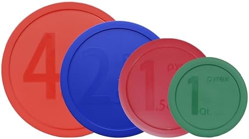 Pyrex 322-PC 323-PC 325-PC 326-PC Replacement Bowl Lids - Made in USA