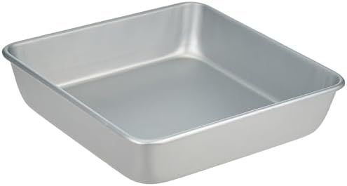 Wilton Aluminum Square Cake Pan, Made Without PFAS, 8 x 8 in