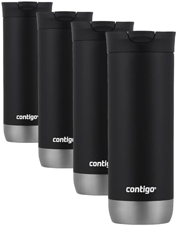 Contigo HuronTravel Mug Screw Cap Stainless Steel Drinking Cup
