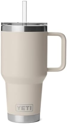 YETI Rambler 35 oz Straw Mug 2.0, Cape Taupe