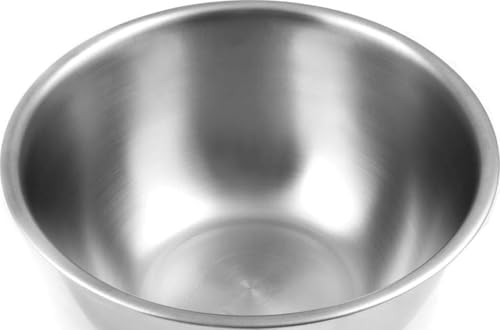 Fox Run Brands 2.75-Quart Stainless Steel Mixing Bowl, 9 x 9 x 4 inches, Metallic