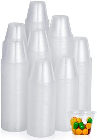 Lilymicky 500 Pack Disposable Medicine Cups (1oz), Medical Plastic Measuring Cups For Medical Purposes, or Mixing and Measuring Resin, Epoxy, DIY Arts & Crafts, Paint