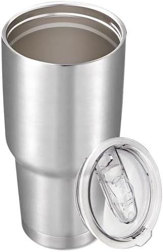 30 oz Tumbler with Lid Stainless Steel Tumblers, 1 Pack