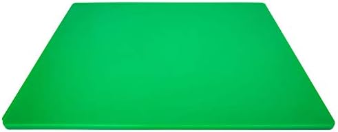 Thirteen Chefs Extra Large 24 x 18 Black Cutting Board - 1/2" Thick HDPE Plastic for Restaurants and Professional Kitchens