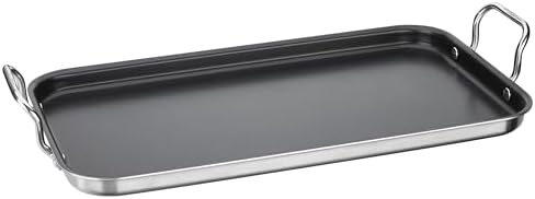 Cuisinart MultiClad Pro Triple Ply Stainless 10" x 18" Non-Stick Double Burner Griddle