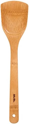 Helen’s Asian Kitchen Natural Bamboo Stir Fry Spatula and Wok Tool, 13.5-Inch