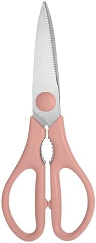 Pink Kitchen Shears, 8.5" Heavy Duty All Purpose Stainless Steel Scissors