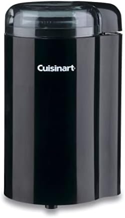 Cuisinart Coffee Grinder, One Touch Control Coffee Bean Grinder with Stainless Steel Bowl and Blades, 2.5 oz/70g Capacity Enough for 12 Cups, On/Off Switch with Safety Interlock, DCG-20BKN, Black