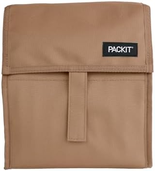 PackIt Freezable Lunch Bag, Almond