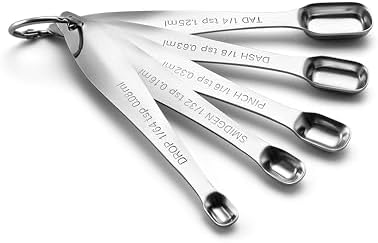 Spring Chef Nesting Stainless Steel Measuring Spoons Set of 13 with Leveler