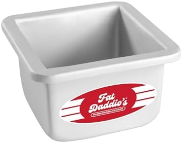 Fat Daddio's Anodized Aluminum Square Cake Pan, 4 x 3 Inch