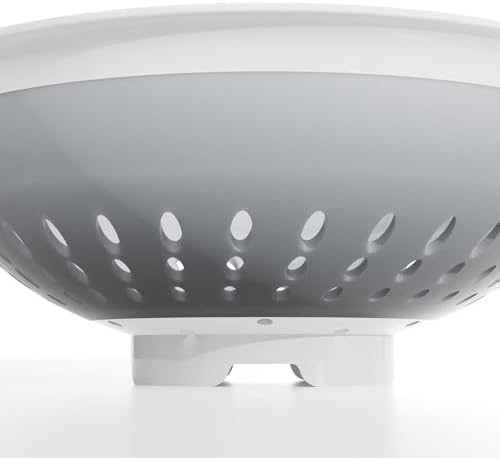 5 Quart Premium Collapsible Colander with Reinforced Handles