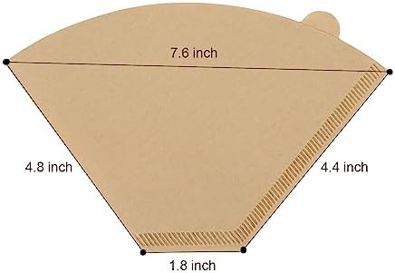 Cone Coffee Filters #4 for Ninja Coffee DualBrew Pro CFP301 CFP201
