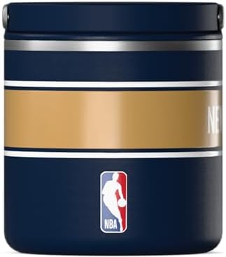 Hydrapeak x NBA Officially Licensed New Orleans Pelicans 25oz Stainless Steel Vacuum Insulated Thermos Food Jar with Handle, Wide Mouth Leak-Proof Soup Thermos for Adults, 10 Hours Hot and 16 Hrs Cold