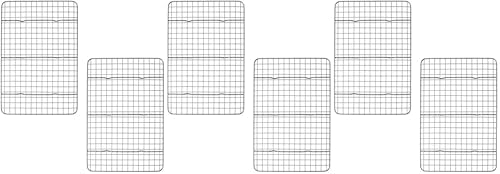 USA Pan Nonstick Quarter Sheet Cooling Racks, Set of 2 (Pack of 3)