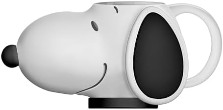 Silver Buffalo Peanuts Snoopy, 3D Sculpted Mug, 20oz