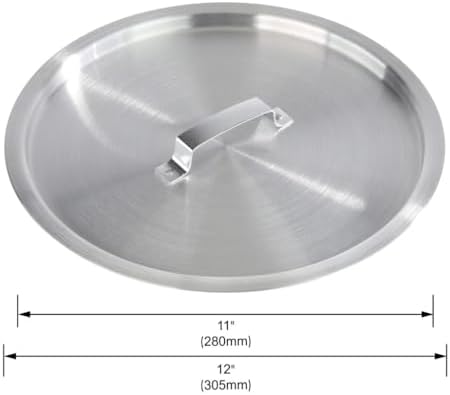 New Star Foodservice Aluminum Stock Pot Cover for 16 QT Stock Pot (10301662)