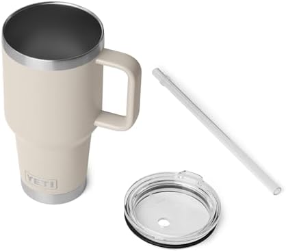 YETI Rambler 35 oz Straw Mug 2.0, Cape Taupe