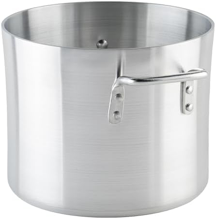 Winco 10 qt Aluminum Heavy-Duty Stock Pot