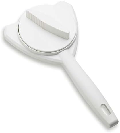 KUHN RIKON Strain-Free Gripper Opener for Jars and Bottles, 10 x 5 x 2.25 inches, White