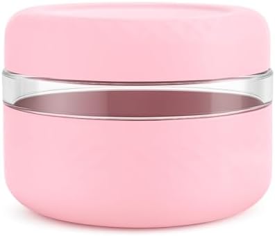 16 oz/2 Cup Glass Lunch Bowl Container with Lid, Leak & Spill Proof