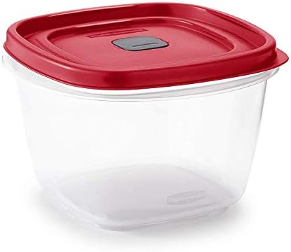Rubbermaid 7 cups Food Storage Container 3 Pack Clear