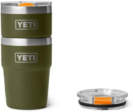 YETI Rambler 16 oz Stackable Tumbler, Vacuum Insulated, Stainless Steel with MagSlider Lid