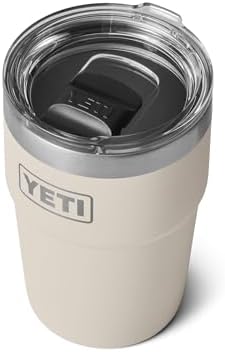 YETI Rambler 16 oz Stackable Tumbler, Vacuum Insulated, Stainless Steel with MagSlider Lid