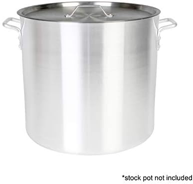 Thunder Group Pot Lid, 50 Quart, Silver