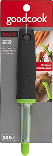 4543970-GoodCook Touch Swivel Blade Peeler, Comfort Grip Handle, 1 CT