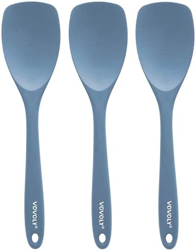 Vovoly Silicone Spatula Spoon, 11 IN, Starry Blue, Spoonulas Heat Resistant
