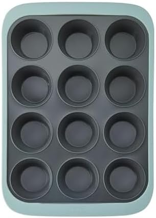 Chicago Metallic 12-Cup Silicone Muffin Pan - 10.43 Inch