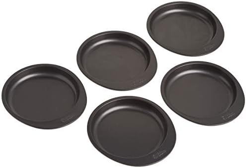 Wilton Easy Layers Steel Layer Cake Pan Set, 6-Inch, 5-Piece