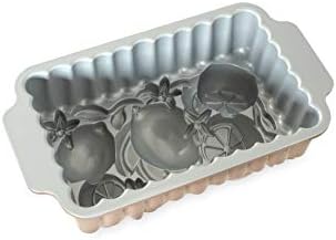 Nordic Ware Citrus Blossom Loaf, 6 Cup, Toffee