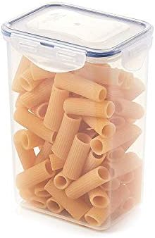 LocknLock Easy Essentials Pantry Rectangular Food Storage Container, 5.5 Cup - Clear