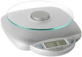 Taylor Digital Glass Surface Kitchen Scale - 11 lb Max Capacity