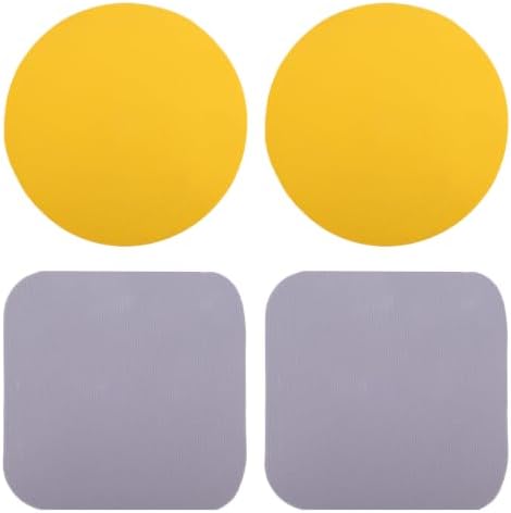 LUTER 4pcs Jar Opener Gripper Pad for Seniors with Weak Hands, Rubber