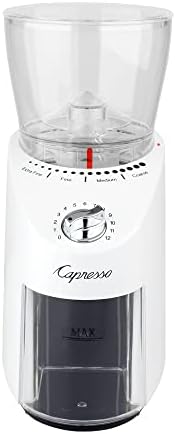 Capresso Infinity Plus Conical Burr Grinder, White