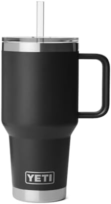 YETI Rambler 35 oz Straw Mug 2.0, Black