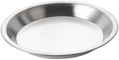 Restaurantware Aluminum Gauge Pie Pan, 72 Pack