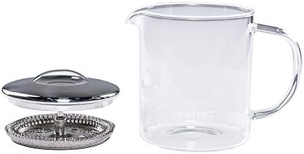 Ethoz by Planetary Design Borosilicate Glass Tea Brewer, Loose-Leaf Infuser
