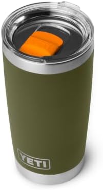 YETI Rambler 20 oz Stainless Steel Vacuum Insulated Tumbler w/MagSlider Lid