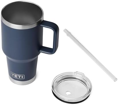 YETI Rambler 35 oz Straw Mug 2.0, Navy